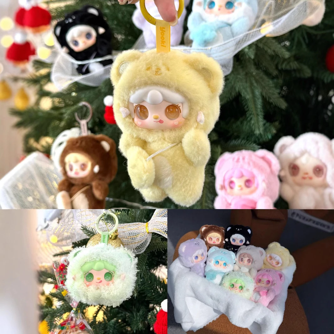 【新品直出】YOOKI氧氧V7手机绳/4代咬一口小熊潮玩盲盒