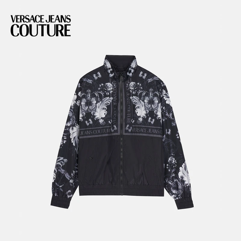 【新品】VERSACE JEANS COUTURE 男士Cabinet De Couriosité夹克