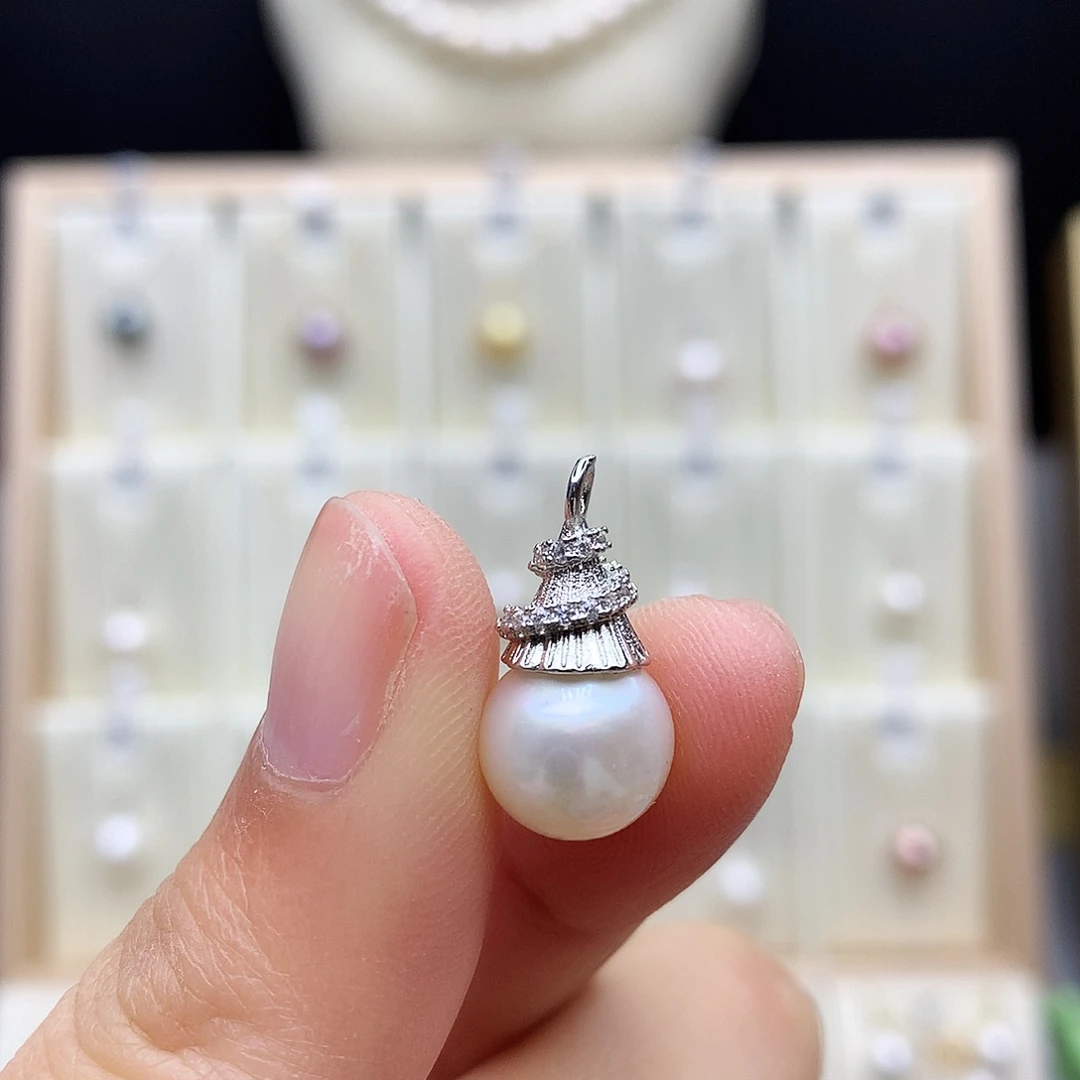 颈饰淡水珍珠合金