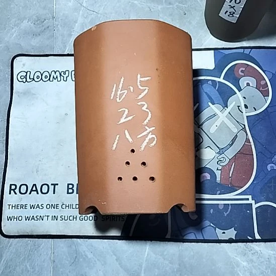 紫砂红泥八方一个