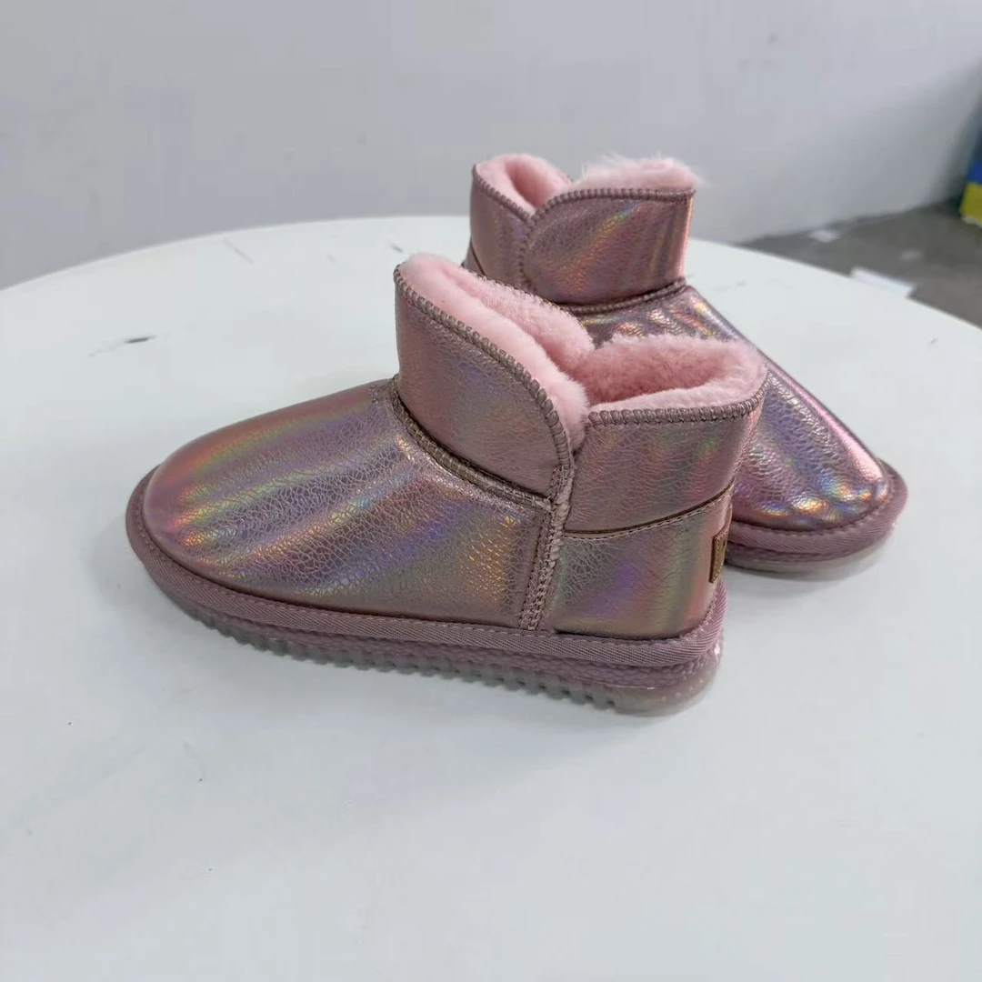 6021童鞋冬季新款儿童二棉保暖雪地靴27-38