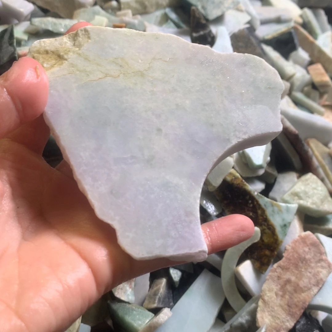 翡翠颈饰未镶嵌缅甸翡翠