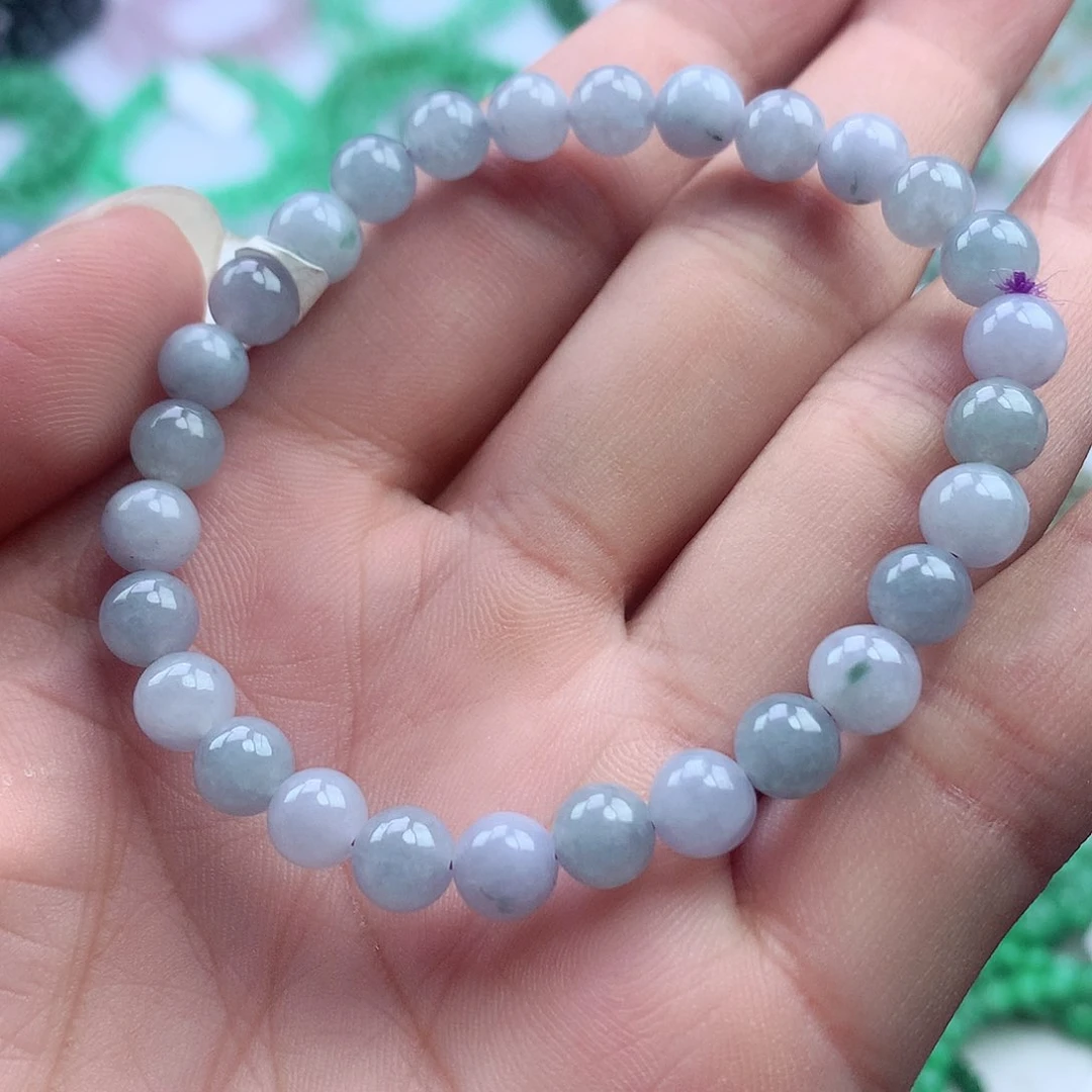 未镶嵌手链翡翠手串