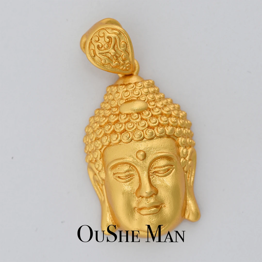 R小佛头百搭吊坠 多样性发货 60044