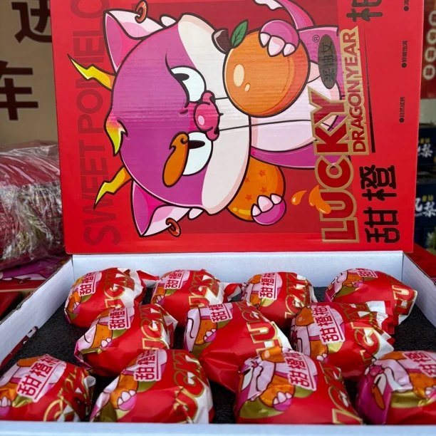 甜橙柚新鲜水果原箱礼盒（约11颗）（约4.5斤）