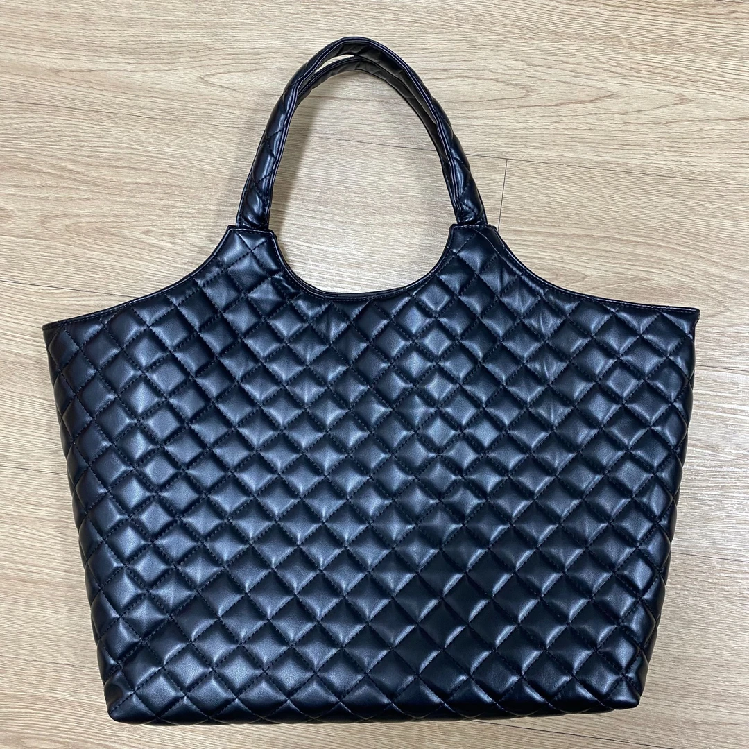 时尚新款真皮女包中号手提包包超大号 0084 黑色