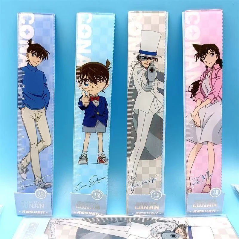 樱宫CN-ZX666名侦探柯南正版联名15cm直尺高颜值尺子数学