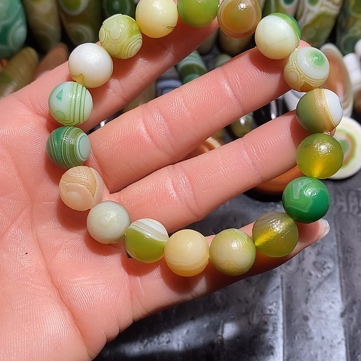 玛瑙/玉髓合金颈饰