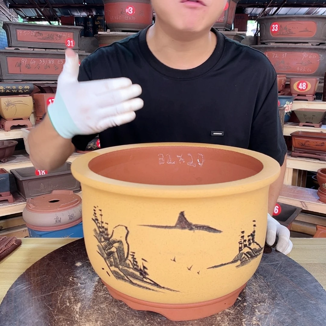 紫砂花盆工厂直发