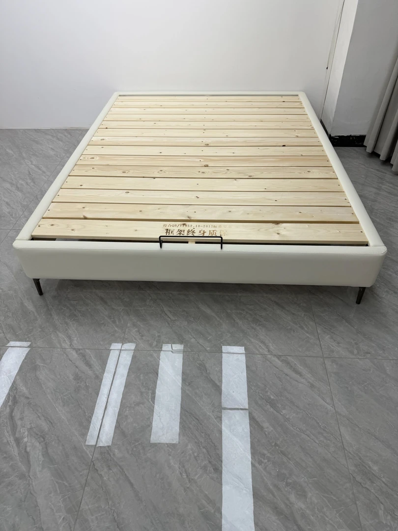 榻榻米儿童床无床头床实木排骨架床现代简约青少年单人床双人床