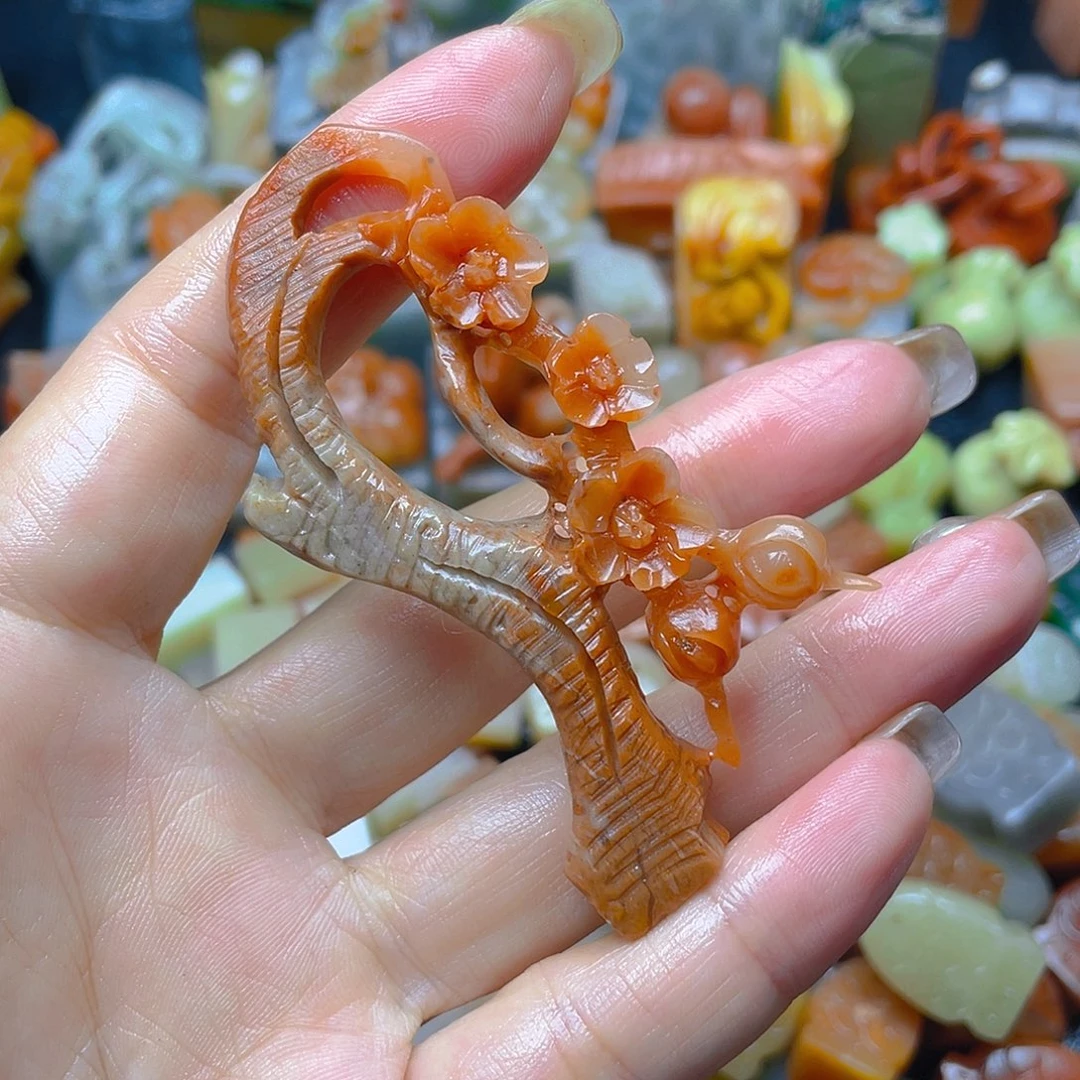 青田石印石纯手工