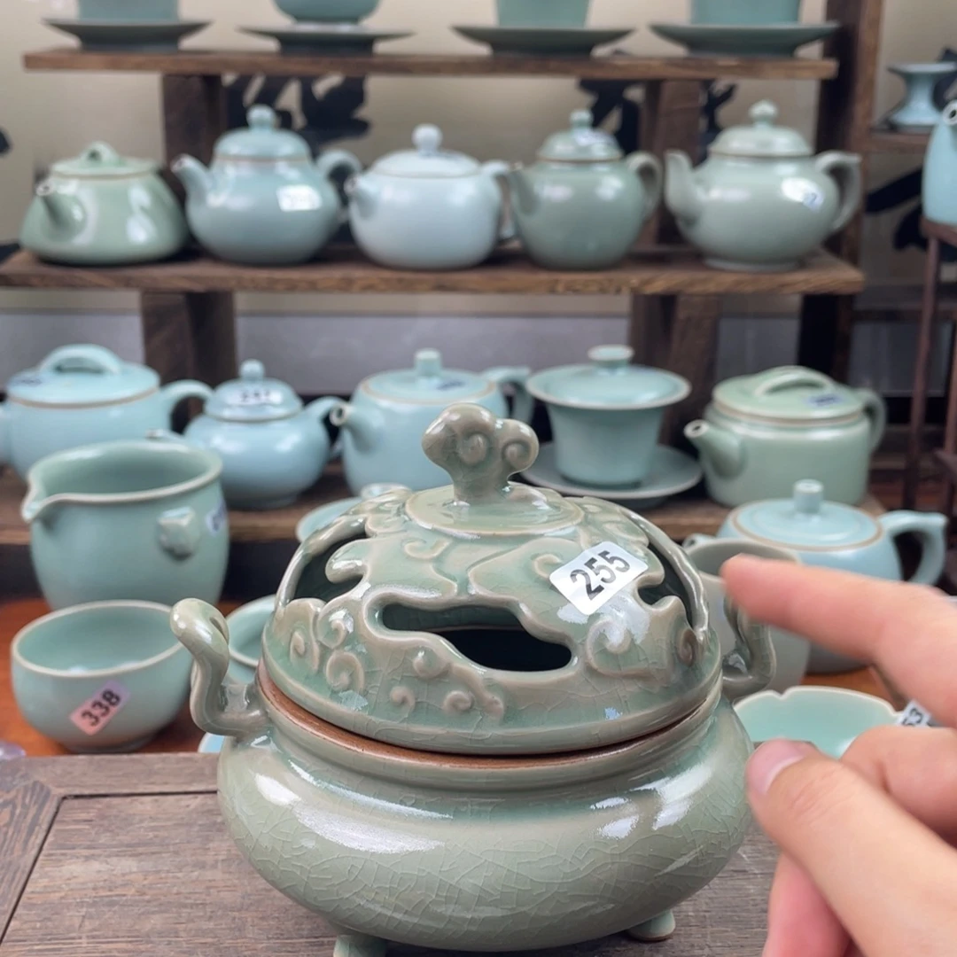 陶瑕疵255号祥云香炉……$