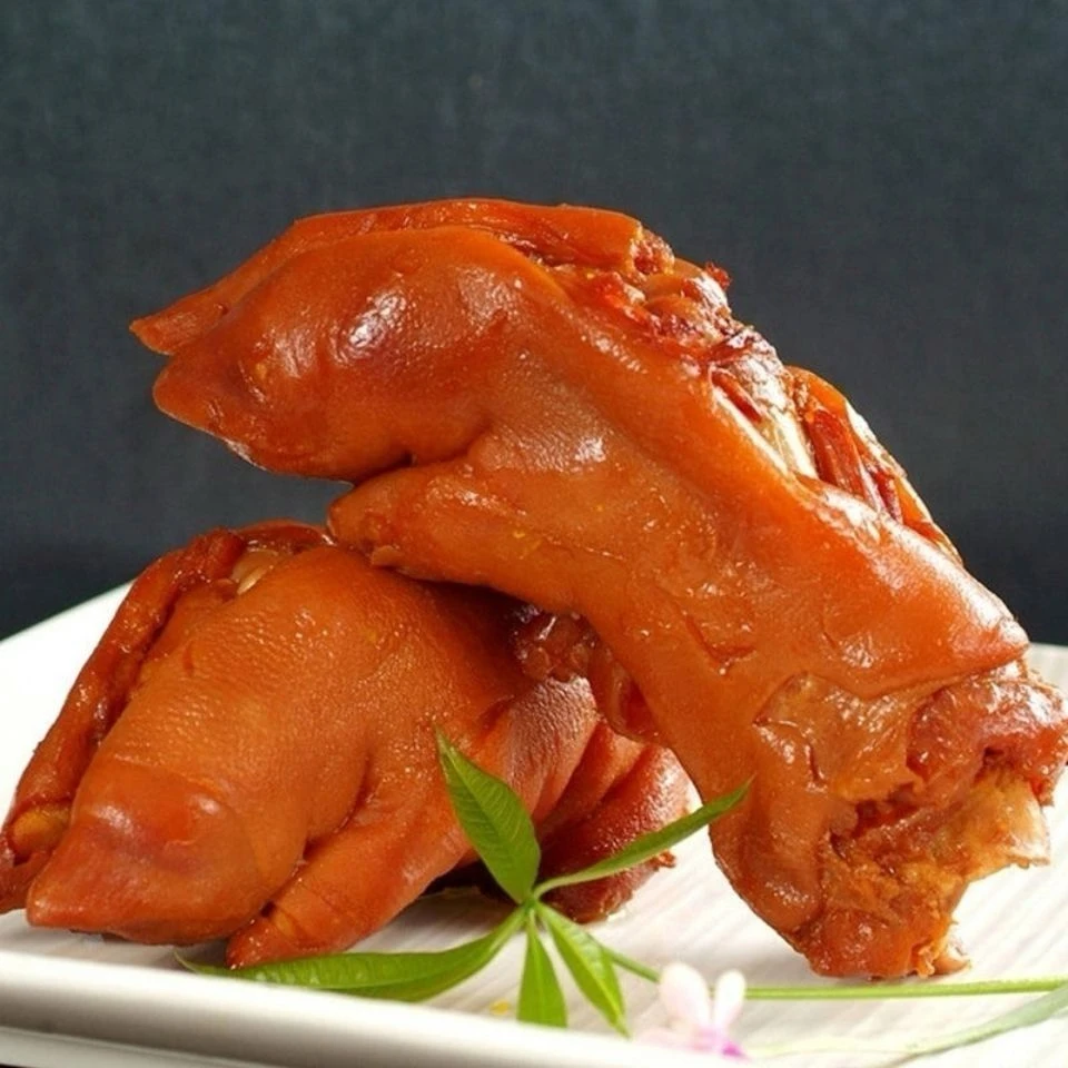 珍八巷山东酱卤大猪蹄带筋熟食真空包装开袋即食下酒凉菜酱香风味