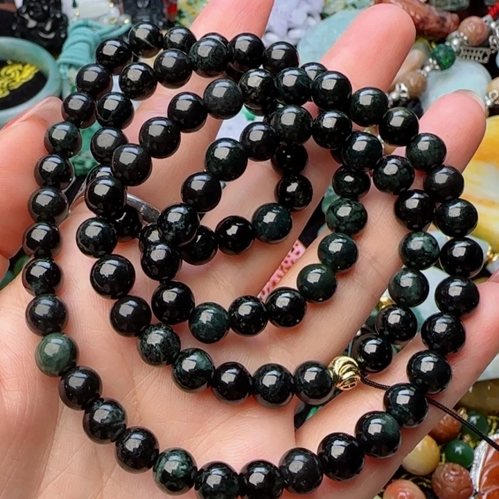 翡翠颈饰未镶嵌天然A货64