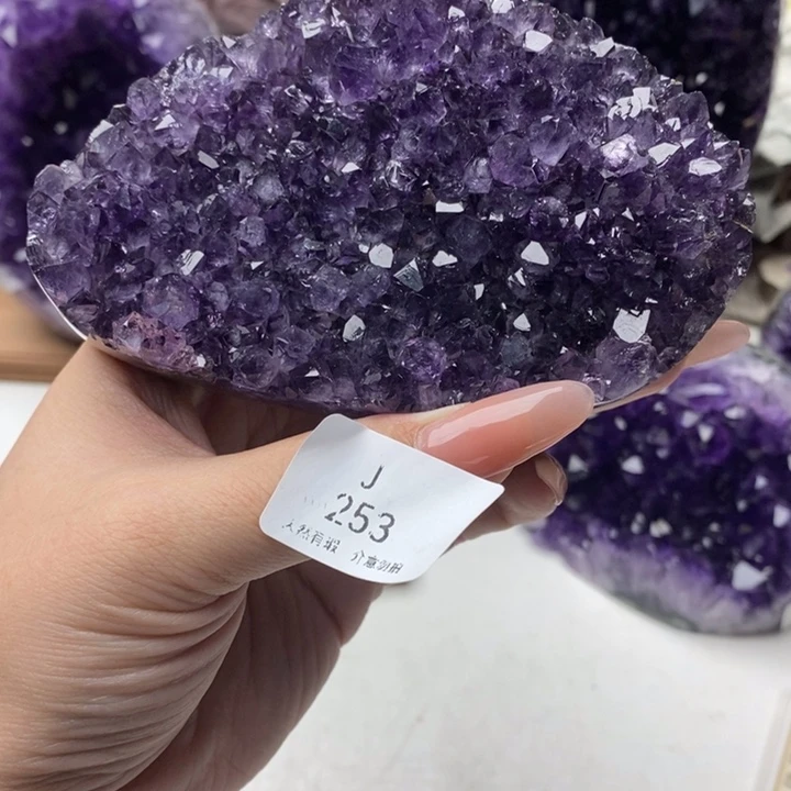 未镶嵌珠宝半成品紫晶