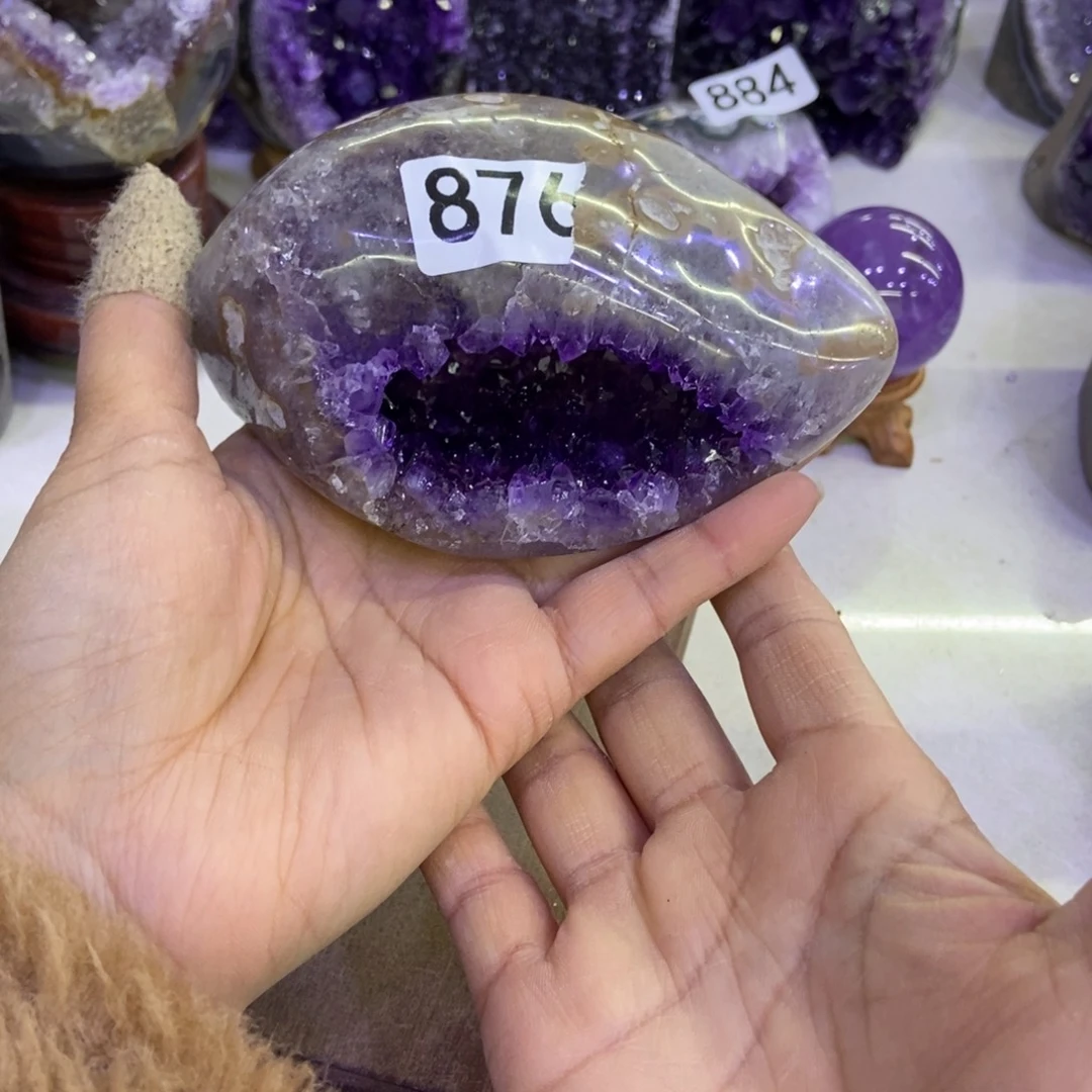 大型摆件（非配饰）紫晶未镶嵌