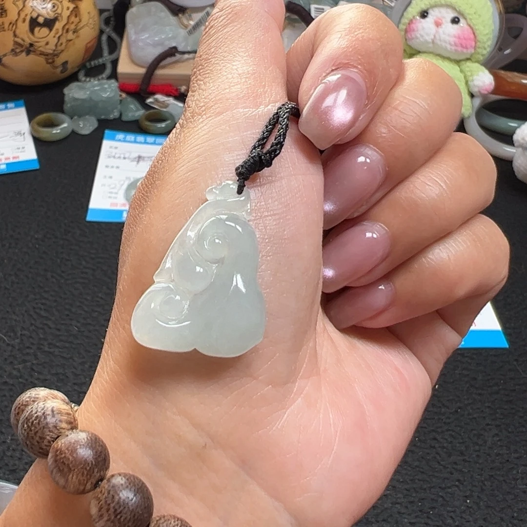 翡翠未镶嵌颈饰天然A货缅甸翡翠