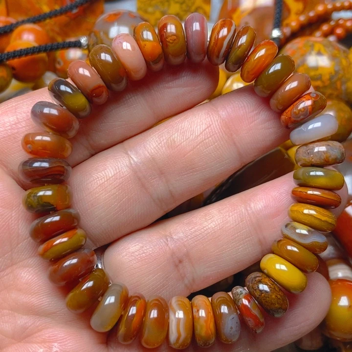 玛瑙/玉髓未镶嵌手串