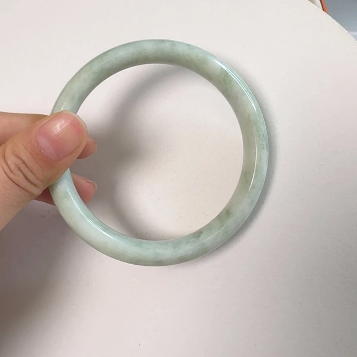 蓝田玉（蛇纹石化大理石玉）手镯未镶嵌