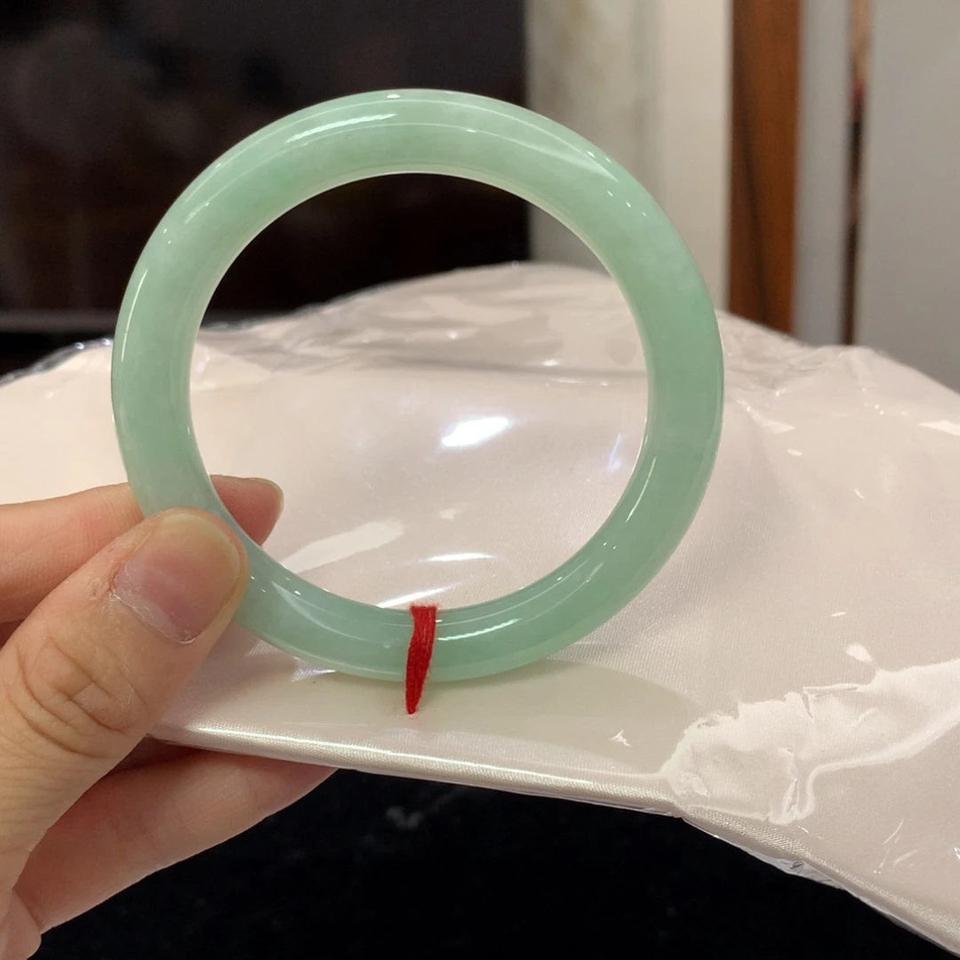 未镶嵌手镯翡翠三天鉴赏期圈口56.7