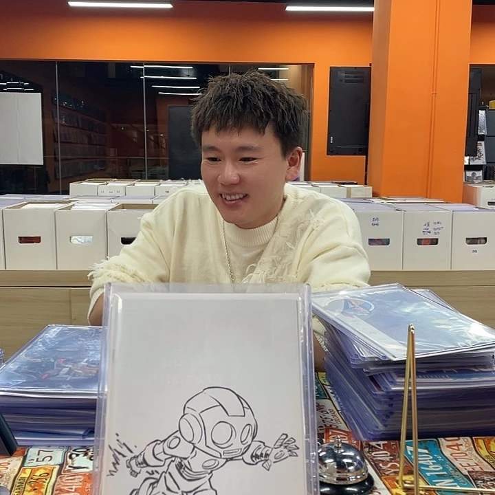 纸钢铁侠50比例sy线稿