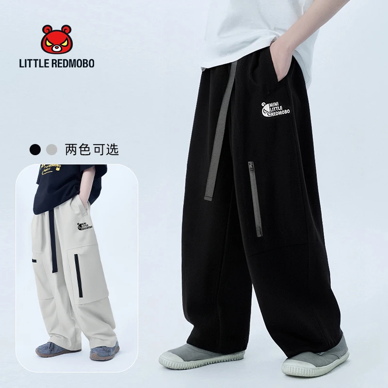 【魔霸眼睛】休闲裤儿童夏季潮流宽松时尚童装百搭直筒裤 CK-MB826