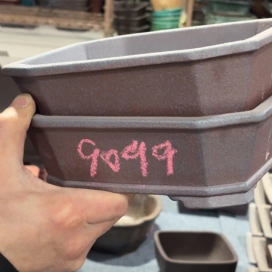 紫砂花盆无***憾宜兴紫砂