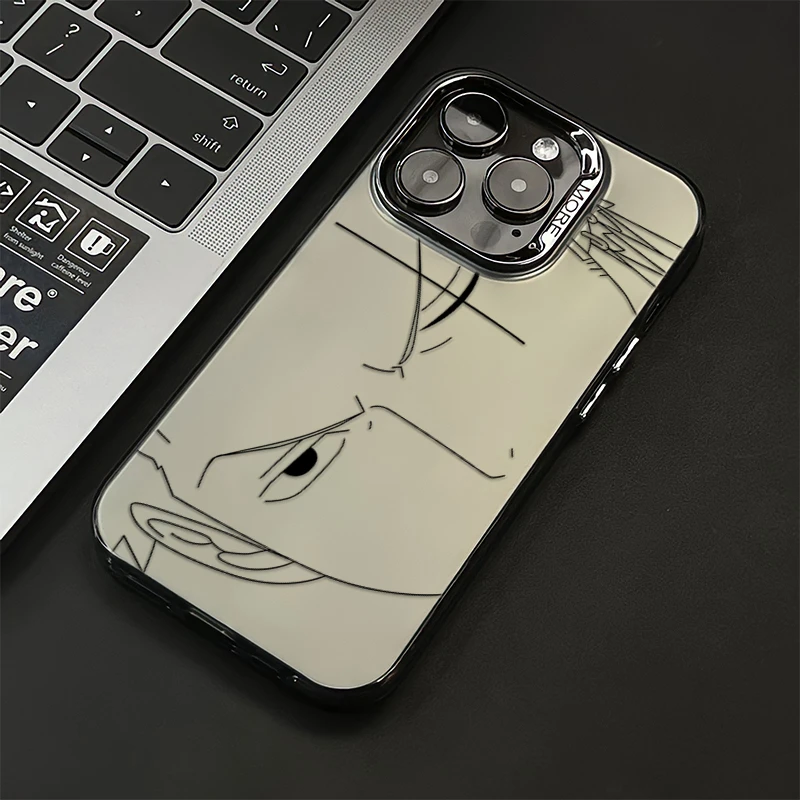 索隆适用苹果16手机壳iphone15保护套14promax高级感13/12/11动漫