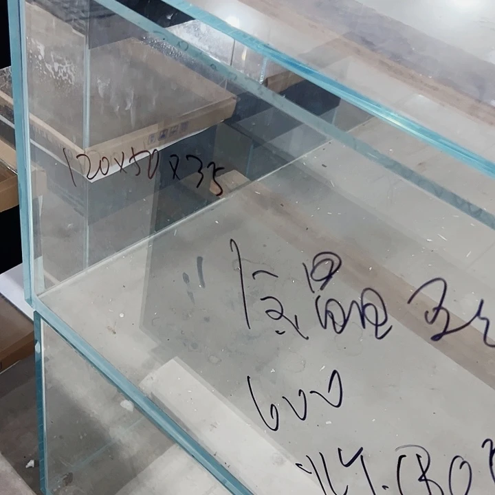 玻璃130.50.35裸缸无过滤12个厚金晶超白