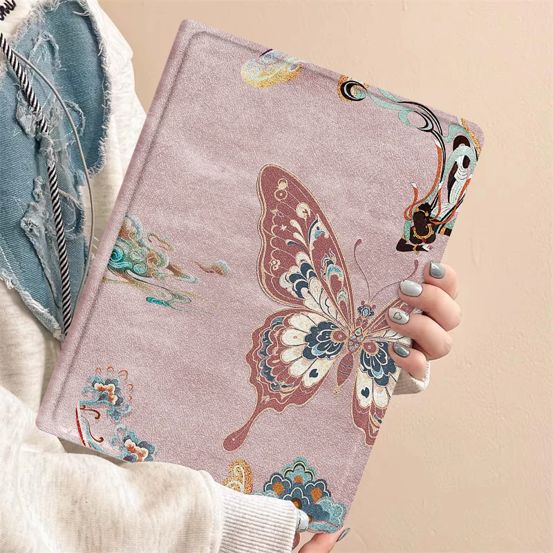 敦煌流彩半蝶适用华为matepad pro12.2平板保护壳11.5s保护套国风