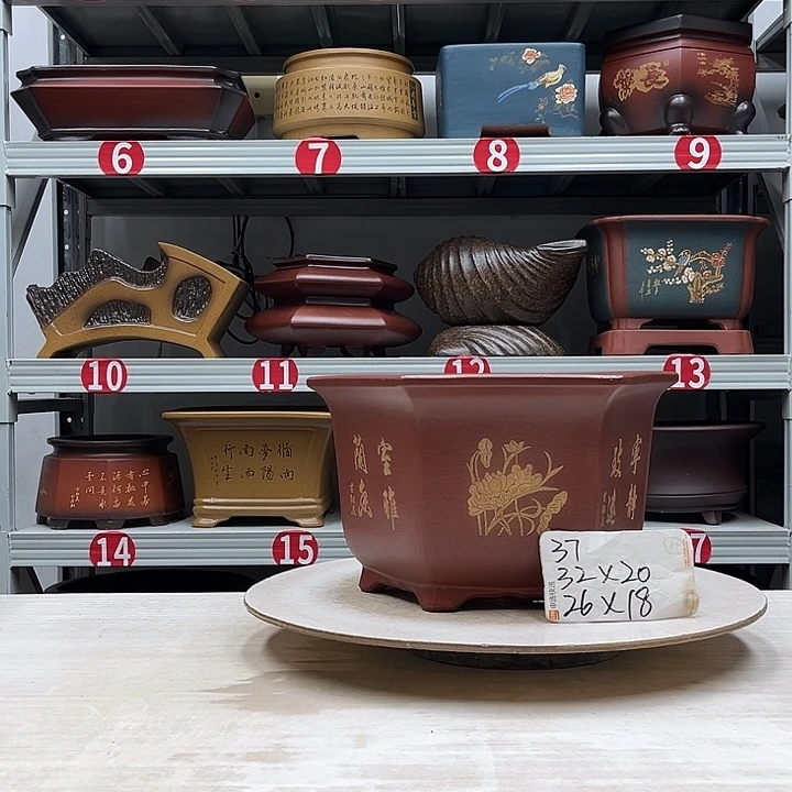 花盆紫砂紫砂花盆