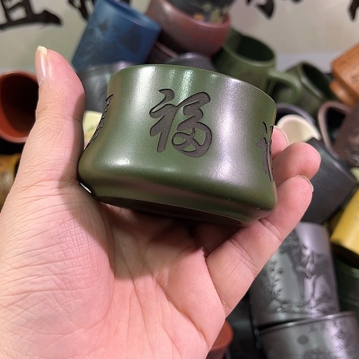 茶杯紫砂全手工紫砂 主人杯