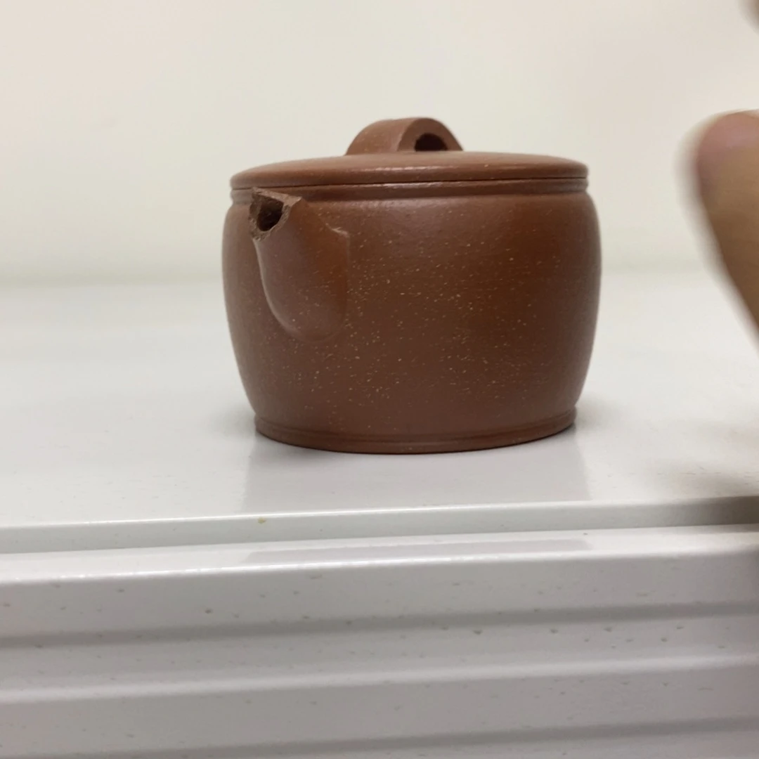 茶壶紫砂破嘴汉瓦壶
