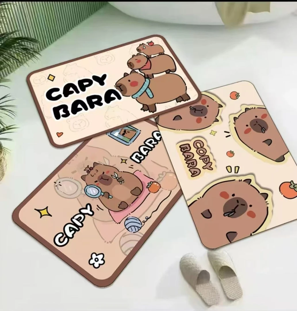 【拍一发三】40*60厘米吸水防滑耐磨地垫浴室卫生间桌面台面垫