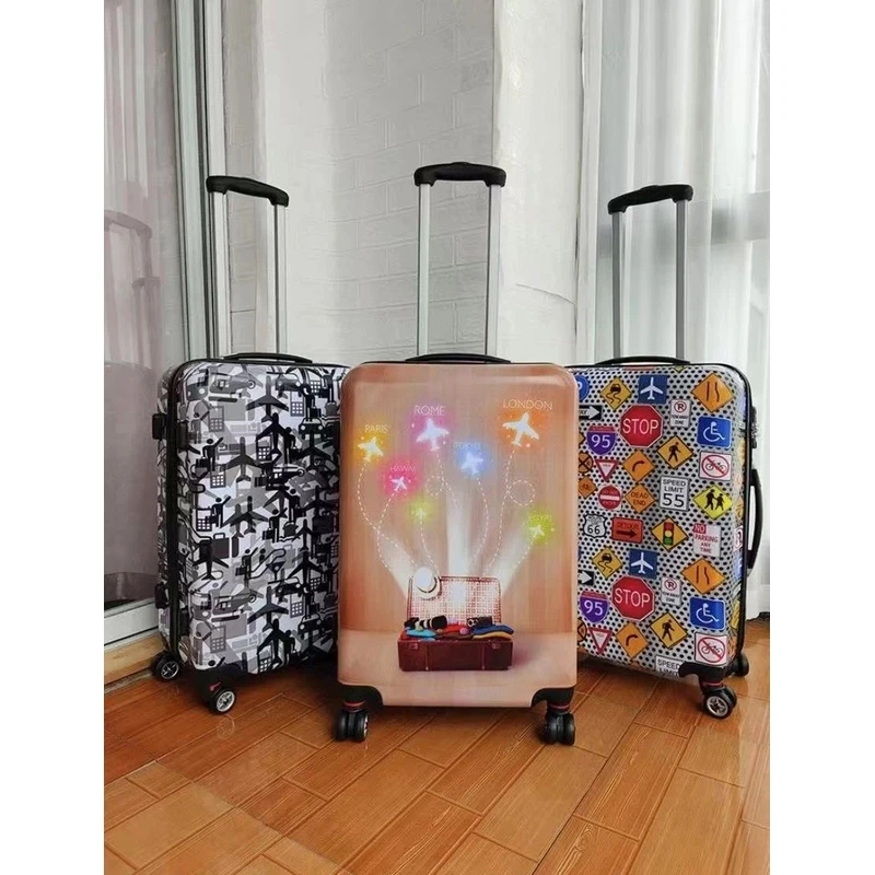 【叶子姐补贴】卡通ins高颜值可爱行李箱Y5046随机