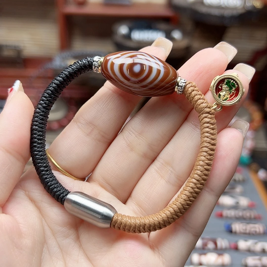 玛瑙/玉髓颈饰合金