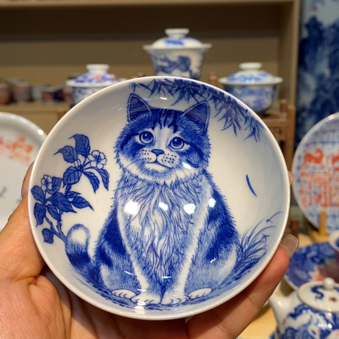 景德镇陶瓷手工手绘