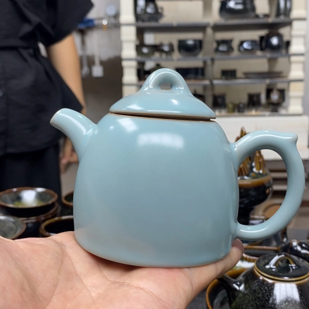 二***生抱朴汝瓷仿古微瑕