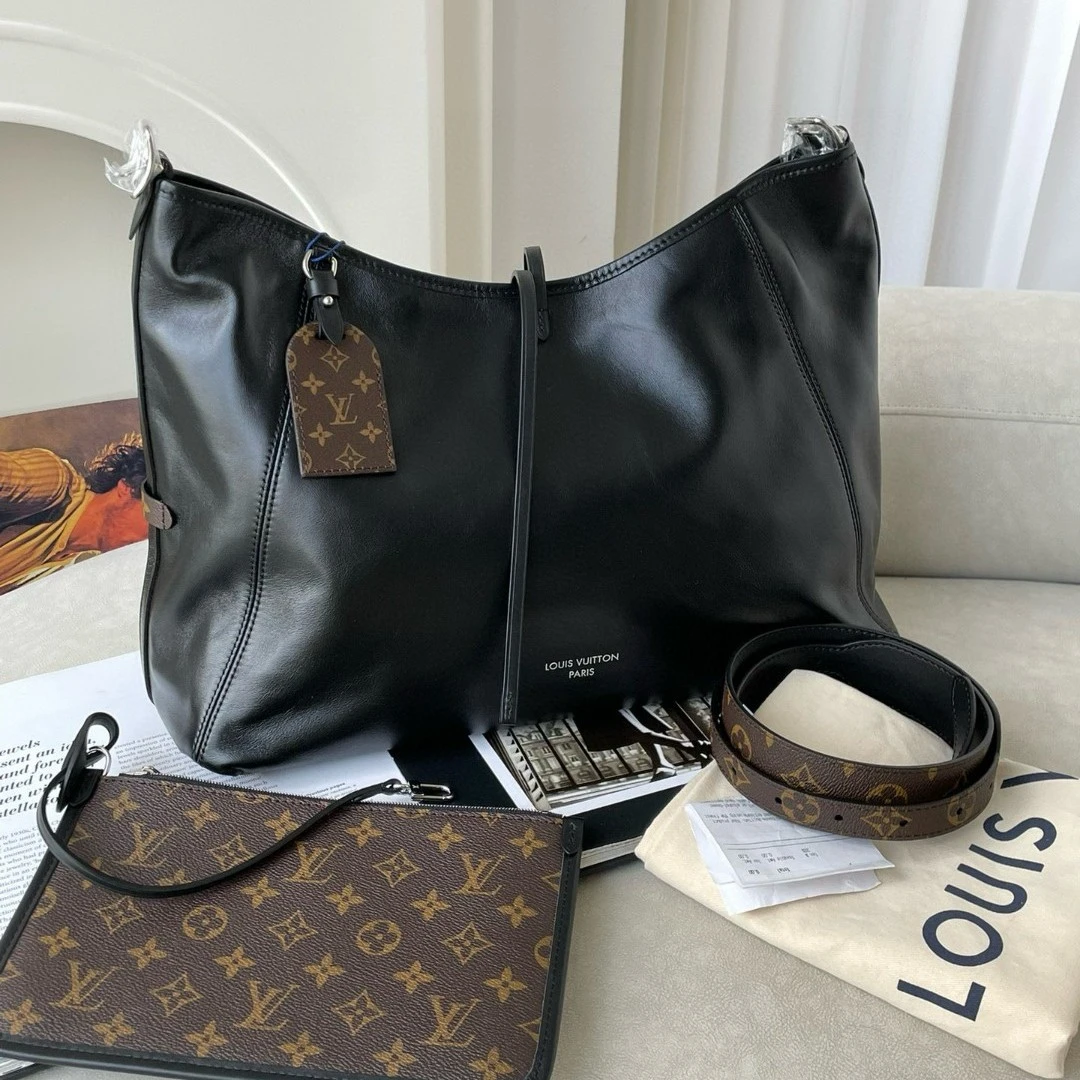 全新未使用 LV carryall dark全新尘袋