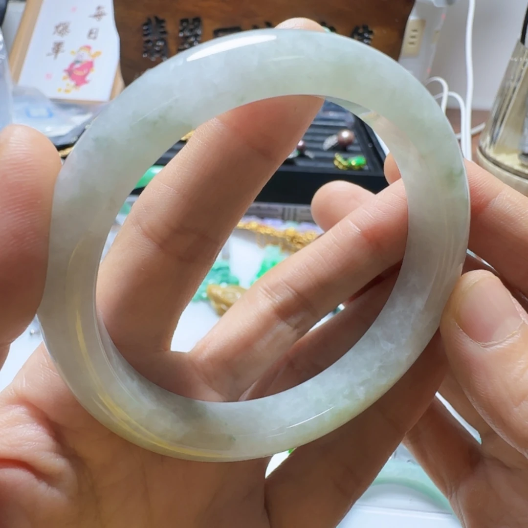 翡翠未镶嵌手镯翡翠460