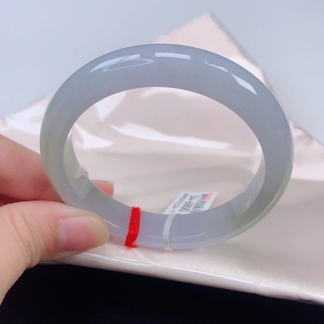 未镶嵌手镯翡翠54正圈