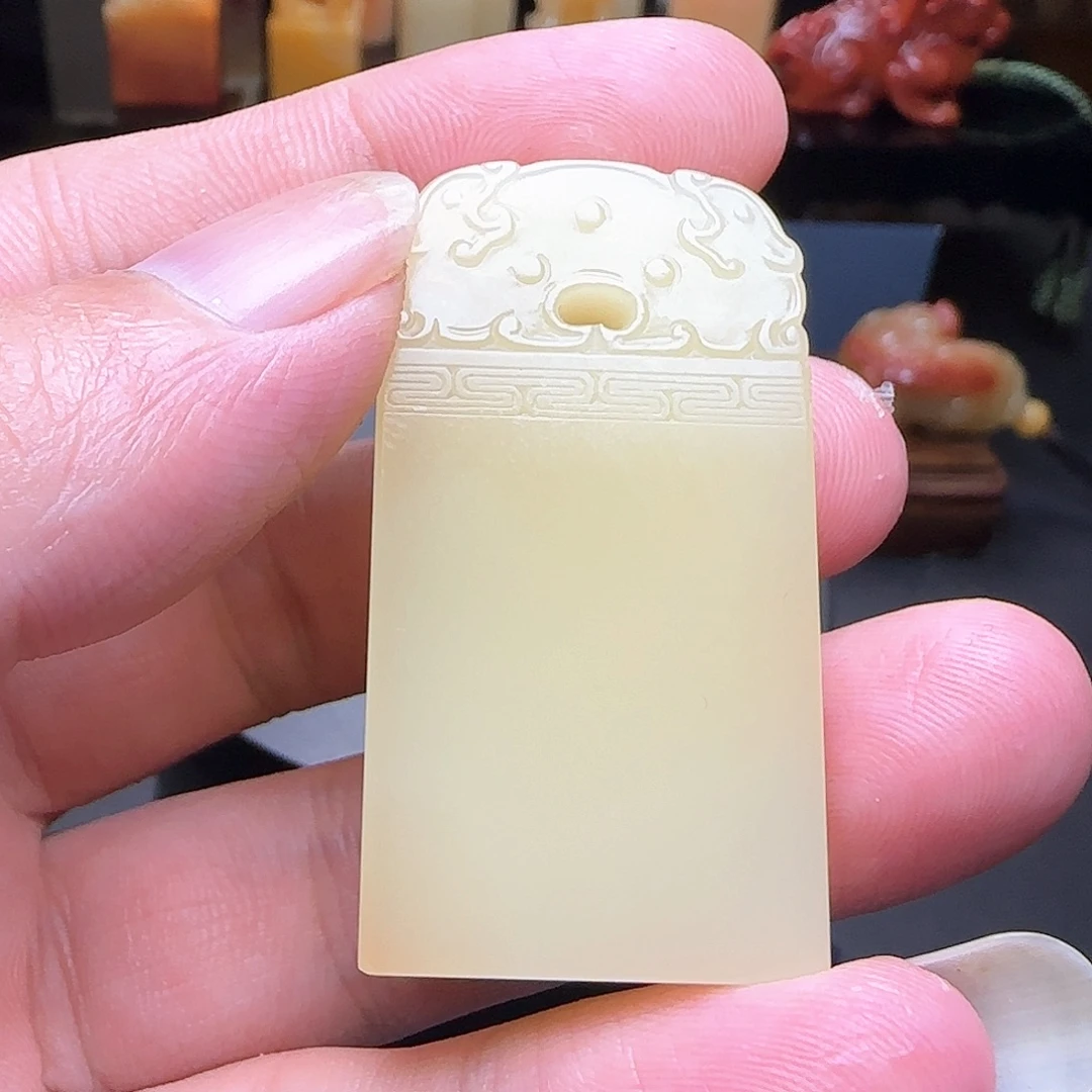 执***着寿山石印石福建寿山石寿山石