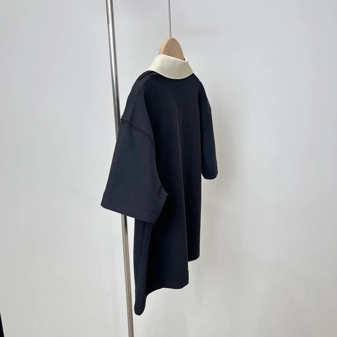 夏款男童黑色Polo 1242 禾系