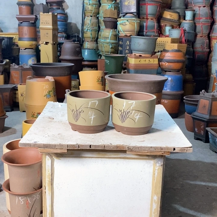 紫砂花盆紫砂艺术