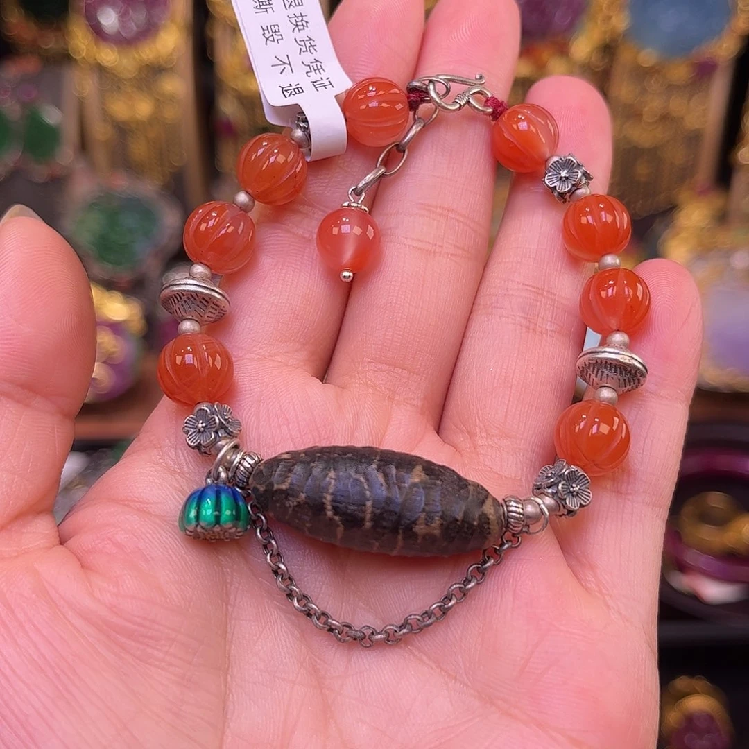 手链未镶嵌南红玛瑙多宝手链