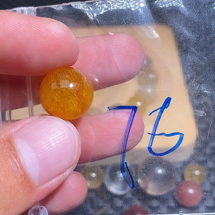 呆***儿未镶嵌手链发晶天然水晶手串
