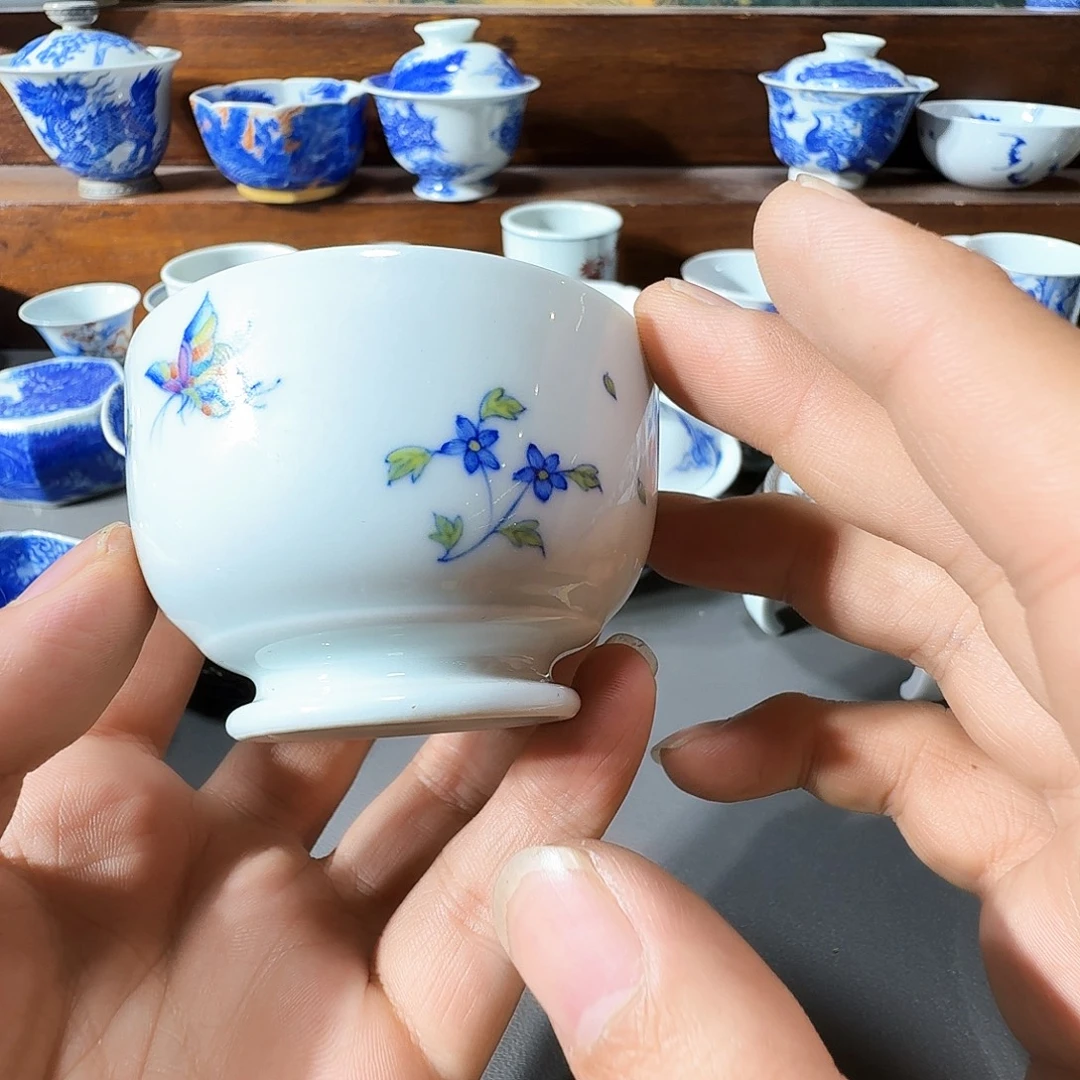 s***n泥塑主人杯手工手绘