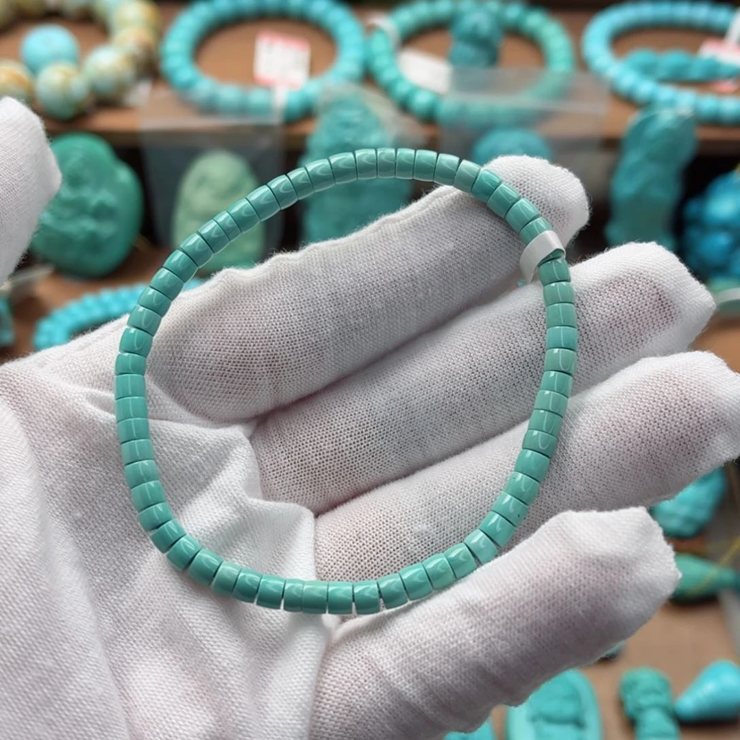 绿松石未镶嵌手串