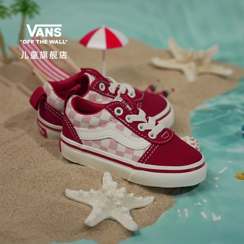 【四季款】vans儿童鞋Ward爆款学步鞋宝宝鞋一脚蹬软底鞋