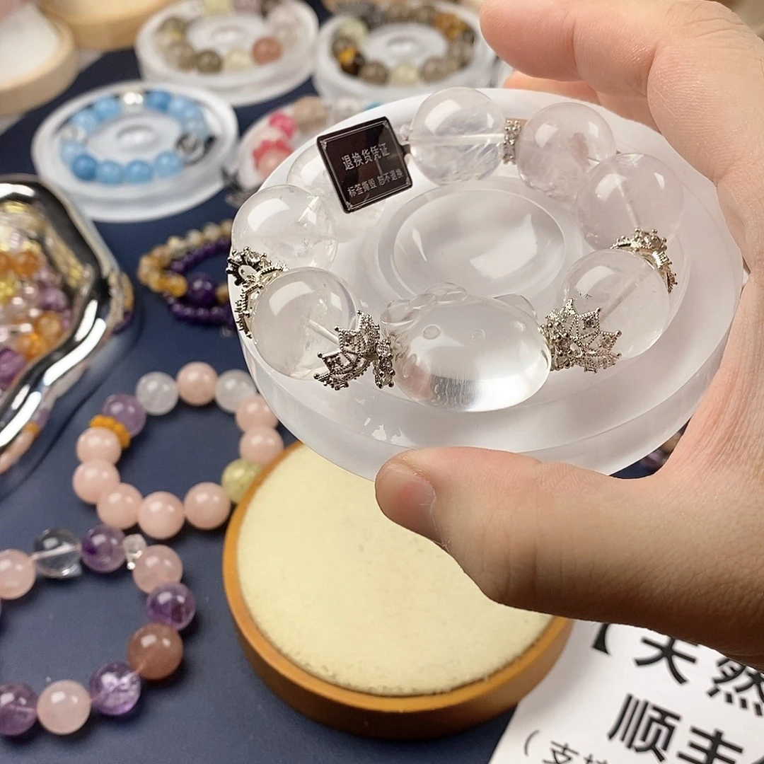 银S925镶嵌手链水晶